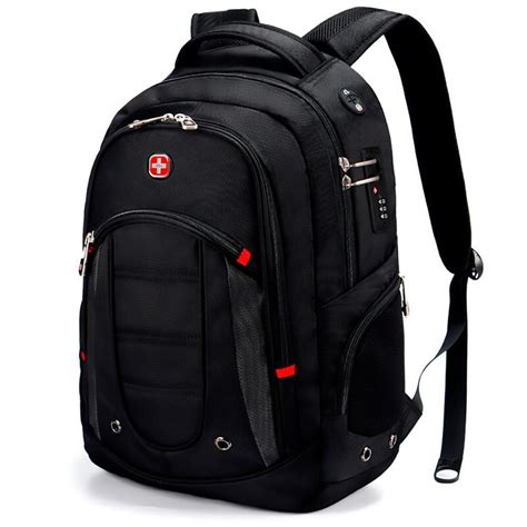 DUSLANG Mochila masculina para laptop de 43 cm, resistente à .